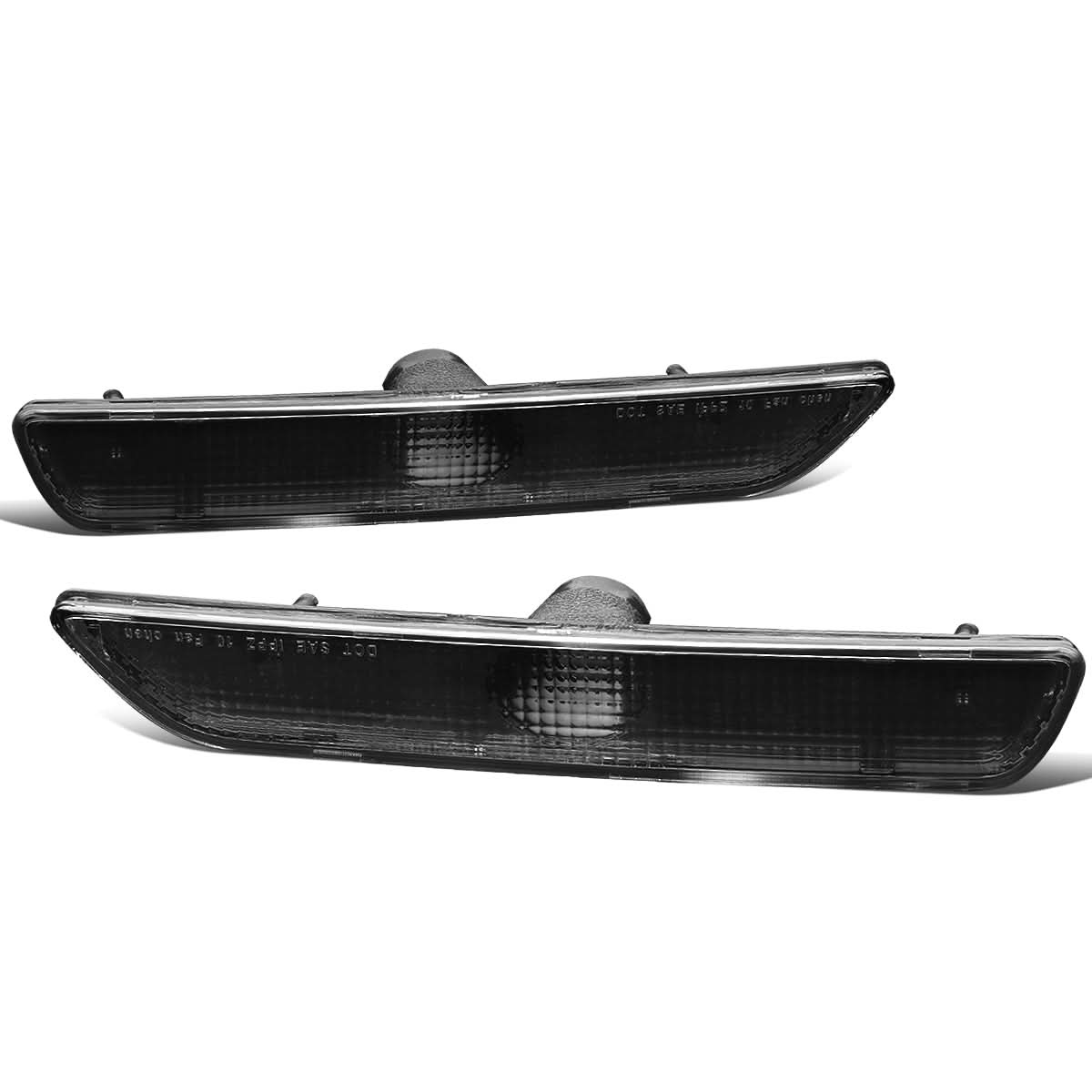 2010-2014 Ford Mustang Black Bumper Lights