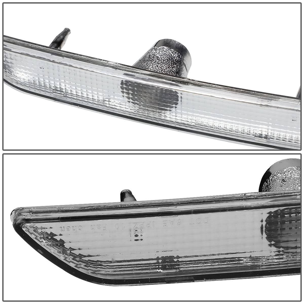 10-14 Ford Mustang Clear Bumper Lights