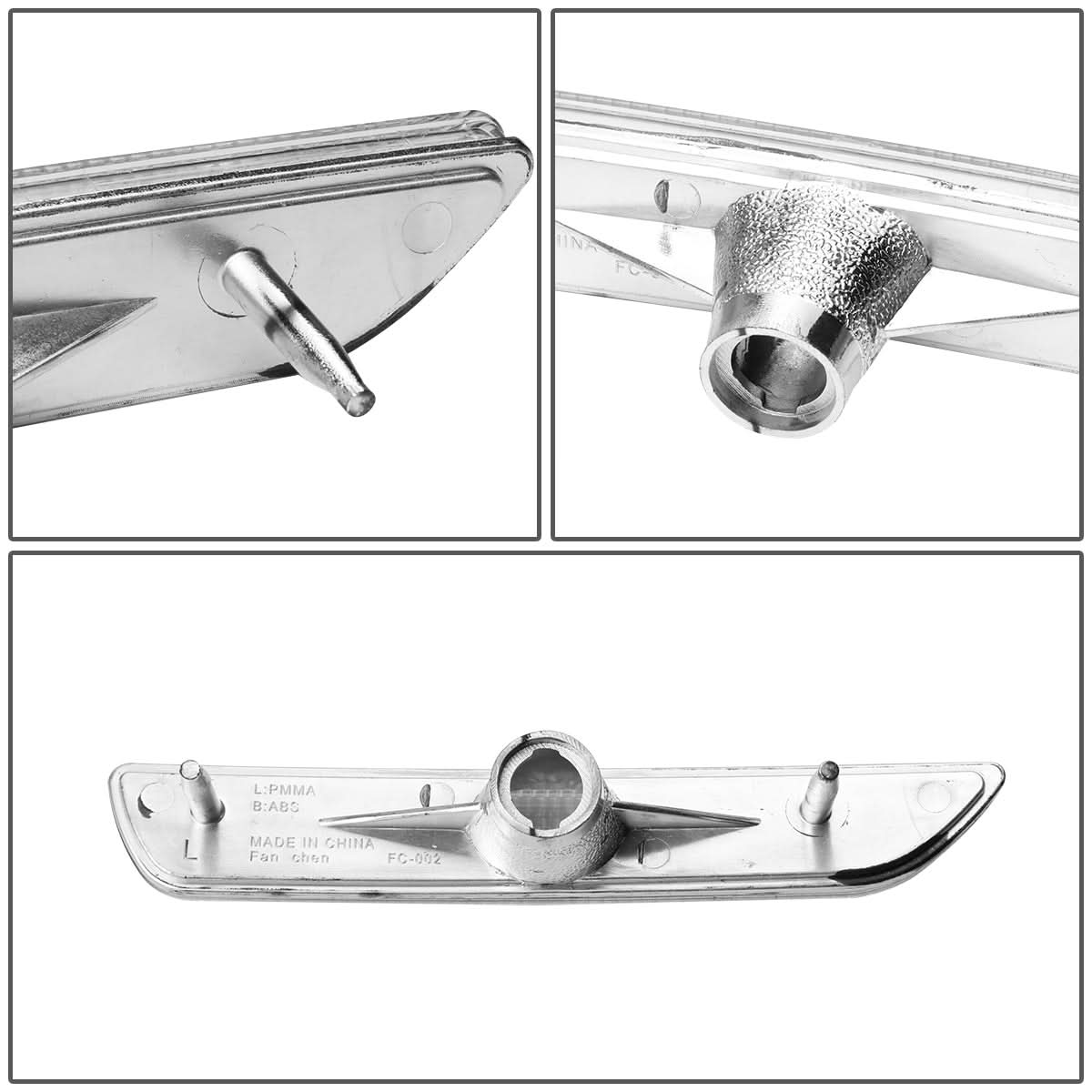 10-14 Ford Mustang Clear Bumper Lights