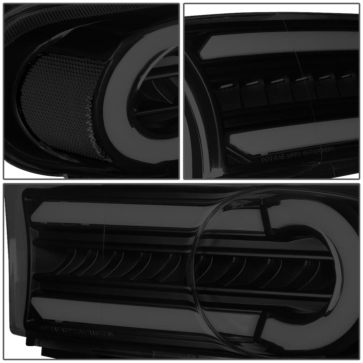 07-14 Toyota FJ Cruiser 3D LED DRL Bumper Lights - Black/Smoke/Clear