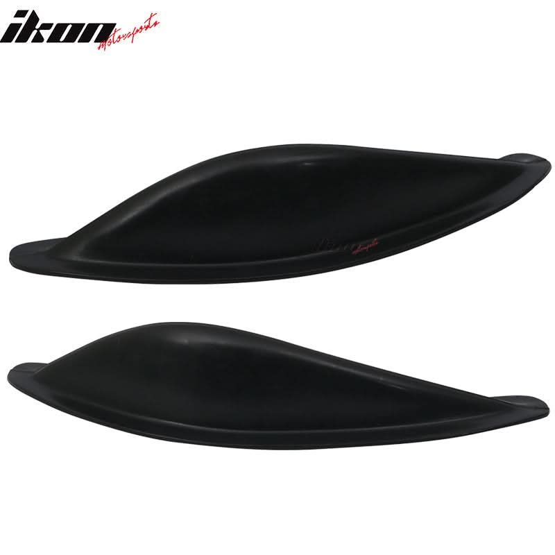 2018-2021 Subaru WRX STI WRC Style 2PC Front Bumper Canards PU