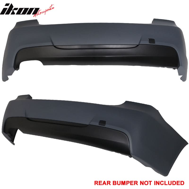 2006-2011 BMW E90 3 Series M-Tech Msport Rear Bumper Diffuser PP