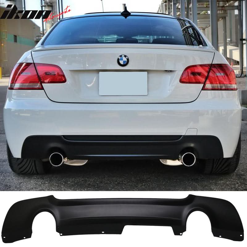 Fits 07-13 E92 Coupe 335 335i MT Msport Rear Bumper&Diffuser