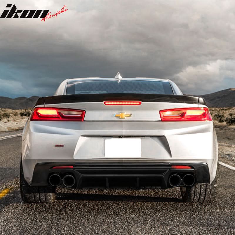 Rear Diffuser for 2016-2023 Chevy Camaro Quad Exhaust