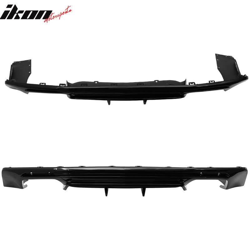Rear Diffuser for 2016-2023 Chevy Camaro Quad Exhaust