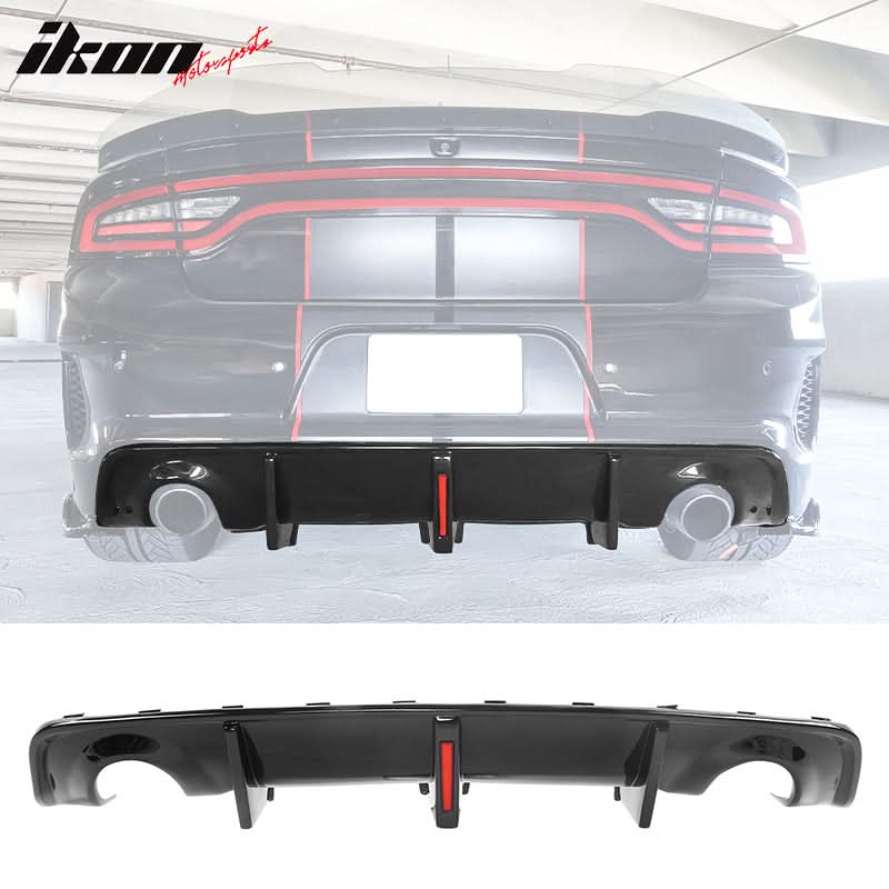 2020-2024 Charger Widebody Rear Diffuser W/ Brake Light PP
