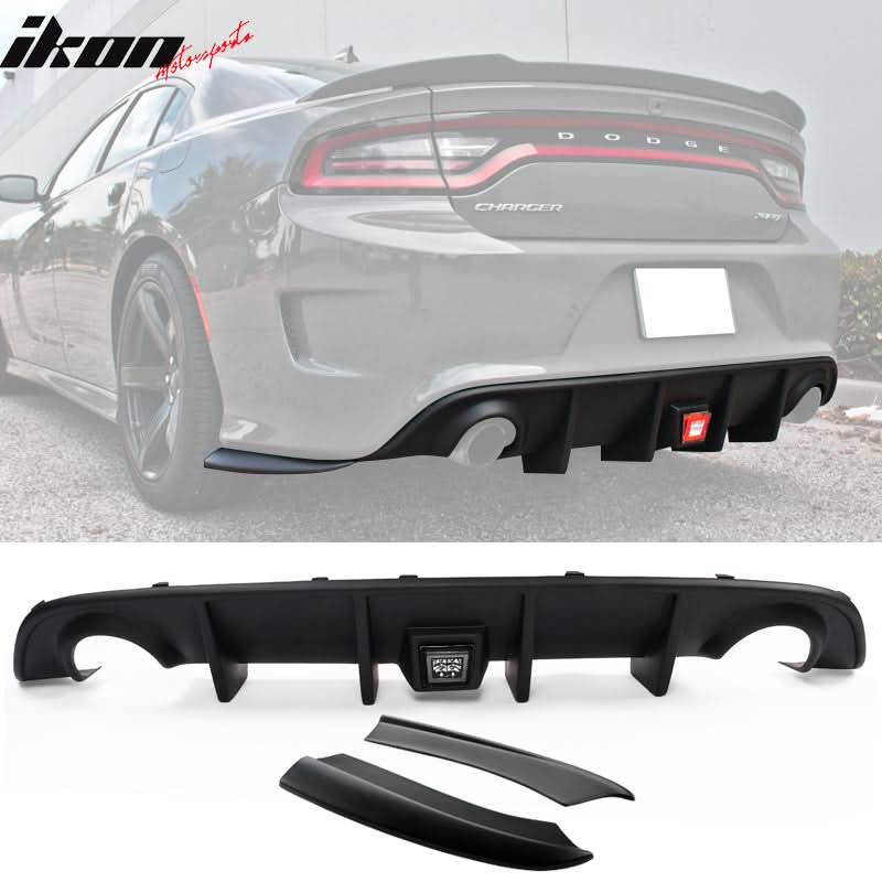 2015-2023 Charger SRT Rear Diffuser PP 3RD LED Brake Lamp