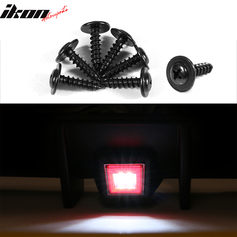 2015-2023 Dodge Charger Rear Diffuser V2 Side Lip Clear LED Brake Lamp