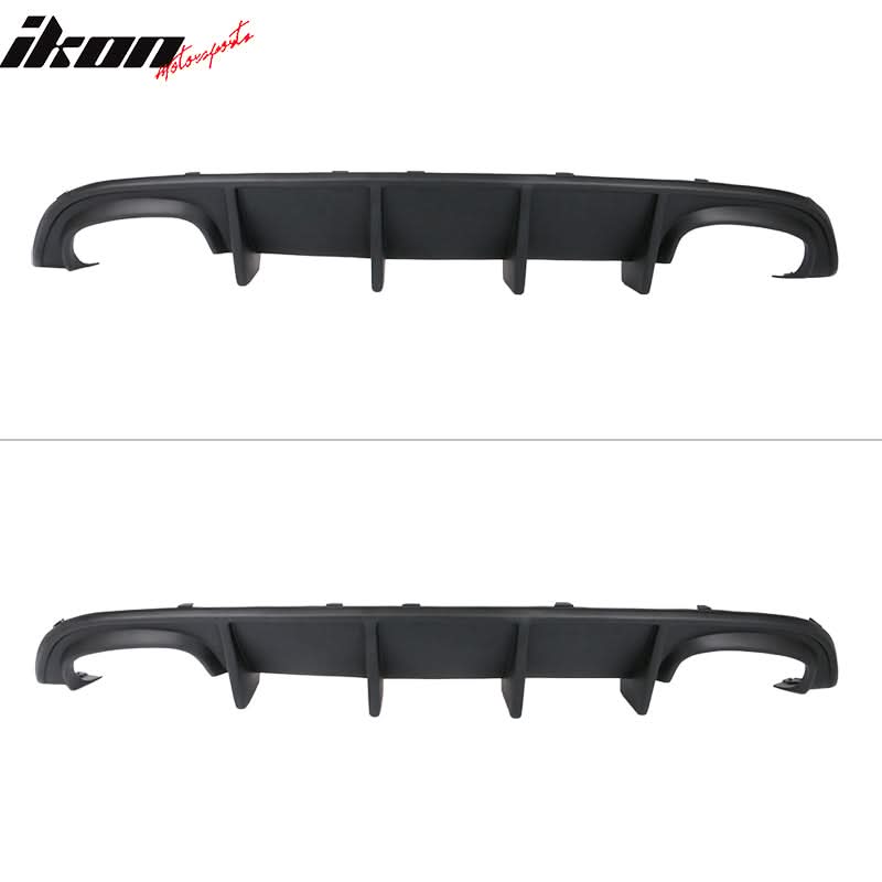 2015-2023 Dodge Charger Rear Bumper Quad Exhaust Rear Lip Diffuser PP