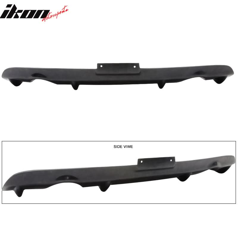 2003-2007 Infiniti G35 Coupe NS Style Unpaint Rear Bumper Diffuser PU