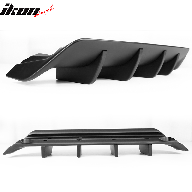 2017-2020 Lexus IS F Sport Type A Matte Black Rear Bumper Diffuser