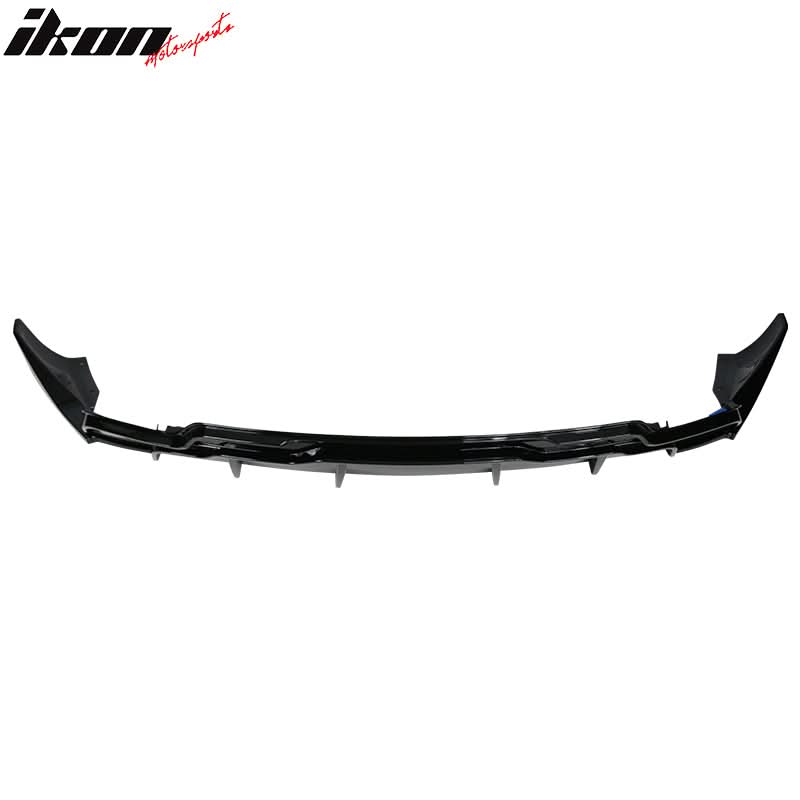 2017-2024 Tesla Model 3 Rear Diffuser with Aprons  IKON Style 3PC