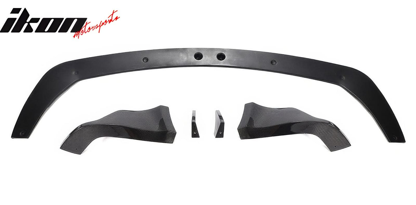 2020-2025 Toyota GR Supra MZ Spped Rear Bumper Lip Gloss Carbon Fiber