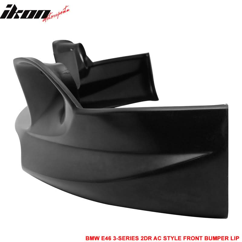 2004-2006 BMW E46 3-Series LCI AC Style Unpainted Front Bumper Lip PU