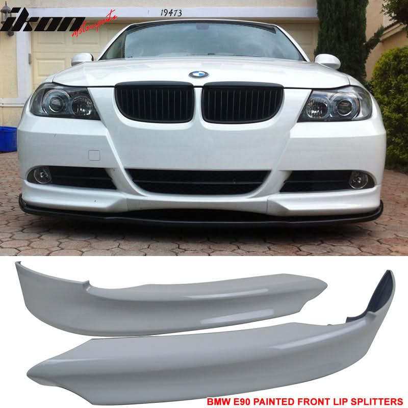 2006-2008 BMW E90 OE Style Front Bumper Splitter Lip Spoiler  PP