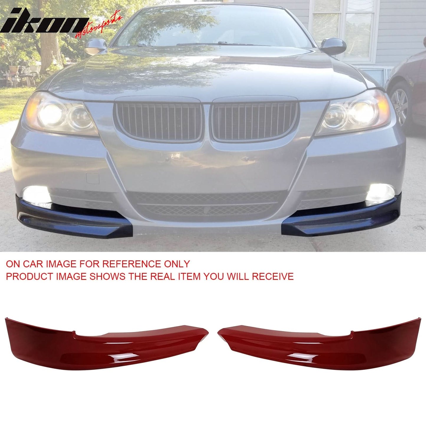 2006-2008 BMW E90 OE Style Front Bumper Splitter Lip Spoiler  PP