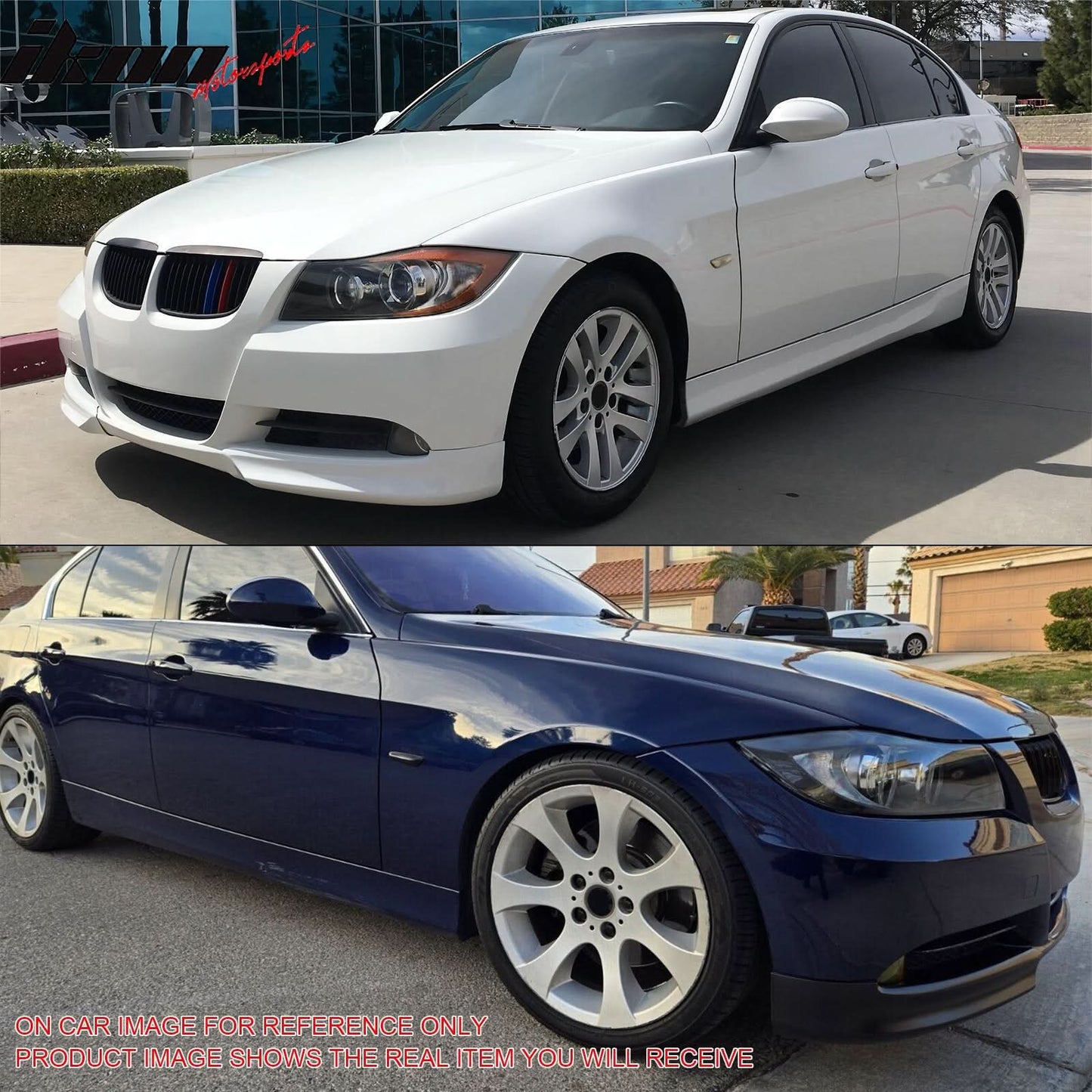 2006-2008 BMW E90 OE Style Front Bumper Splitter Lip Spoiler  PP