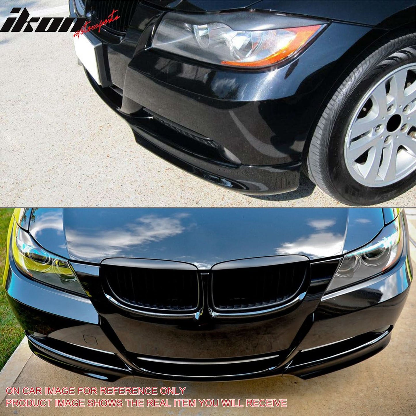 2006-2008 BMW E90 OE Style Front Bumper Splitter Lip Spoiler  PP