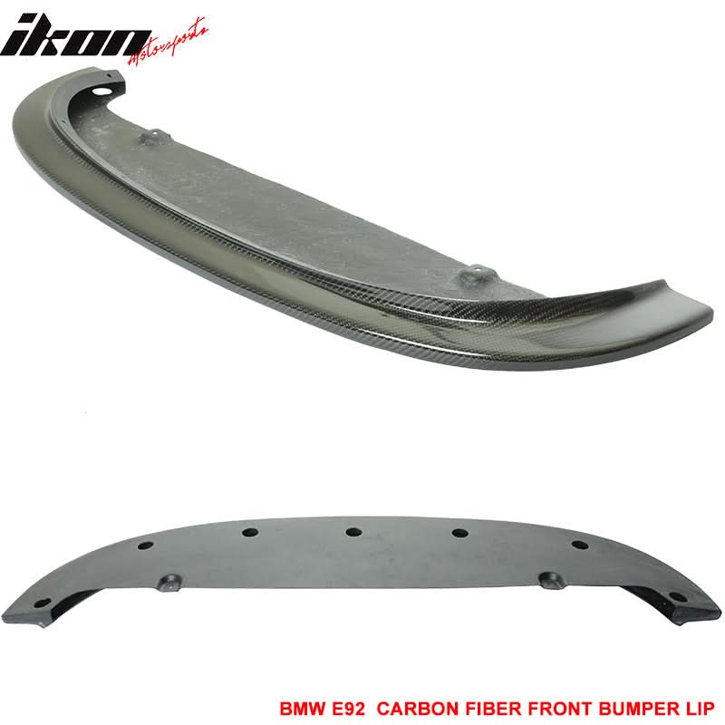 2008-2013 E90 E92 E93 M3 CRT Style Front Bumper Lip Carbon Fiber CF