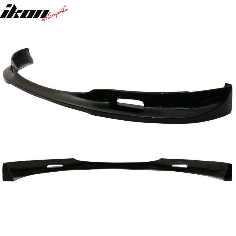 2008-2013 BMW E92 E93 M3 Painted #668 Jet Black Front Bumper Lip
