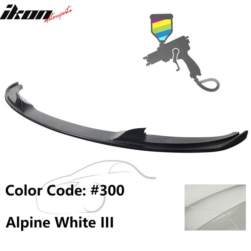 2008-2013 BMW E92 E90 E93 M3 Series 4Dr 2Dr V Style Front Bumper Lip