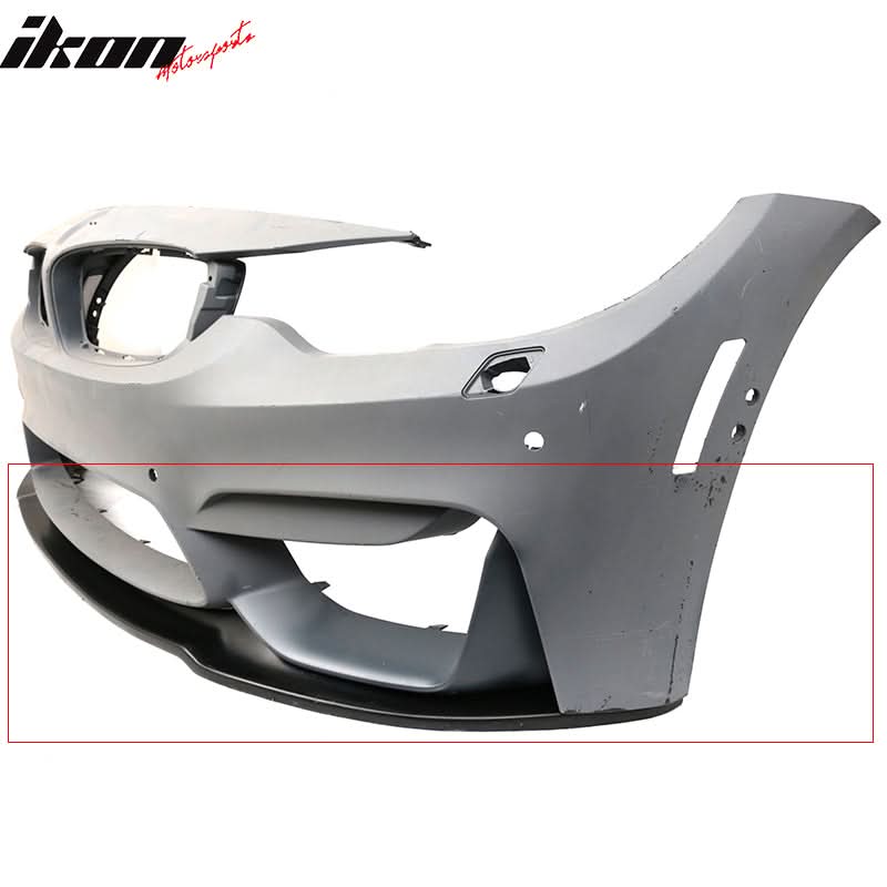 2015-2020 BMW F80 M3 F82 M4 MDP Style PU Front Bumper Lip Spoiler