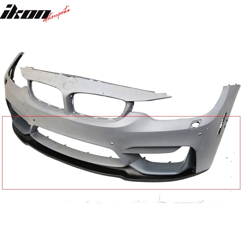 2015-2020 BMW F80 M3 F82 M4 MDP Style PU Front Bumper Lip Spoiler