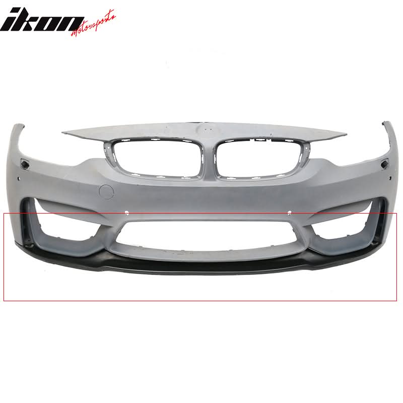 2015-2020 BMW F80 M3 F82 M4 MDP Style PU Front Bumper Lip Spoiler