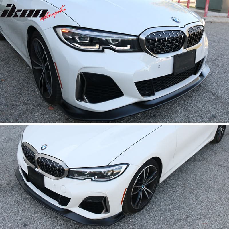 2019-2022 BMW 3 Series G20 M Sport Ikon Front Bumper Lip Painted PP
