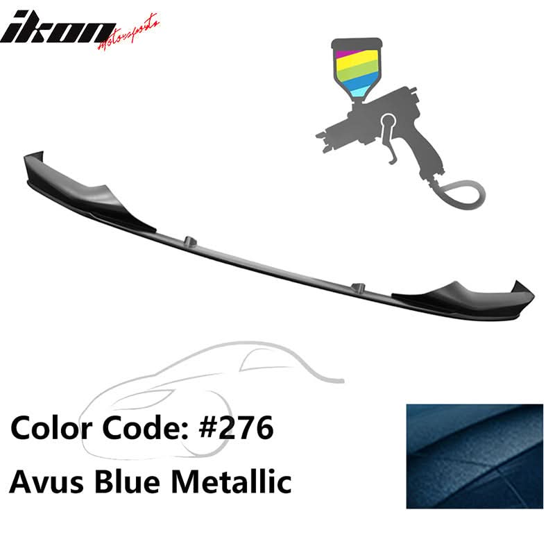 2017-2020 BMW 5 Series G30 M Sport Painted Front Bumper Lip Spoiler PP