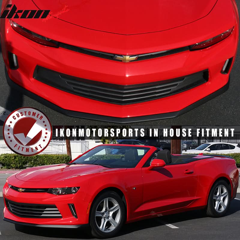 2016-2018 Chevy Camaro V6 2-Door ABS Front Bumper Lip Spoiler