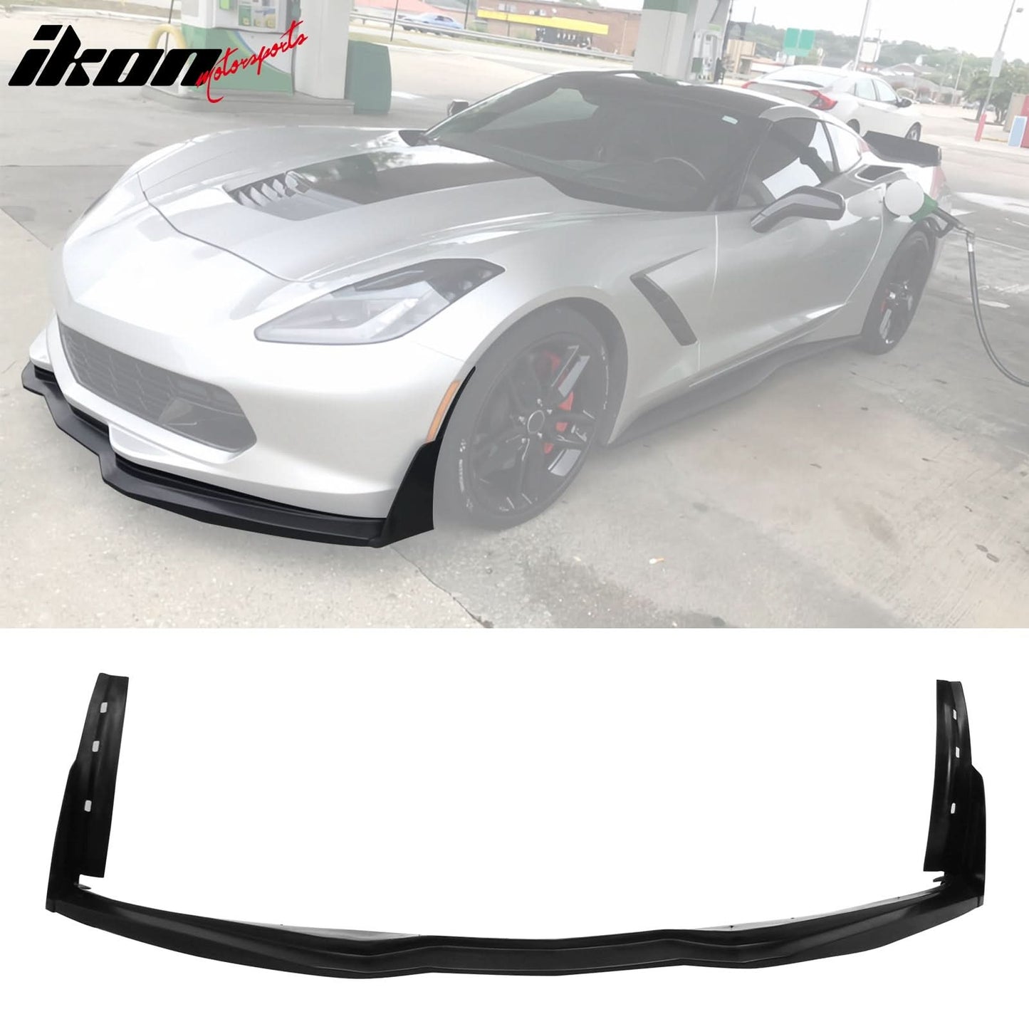 2014-2019 Chevy Corvette C7 Stingray Front Bumper Lip Splitter