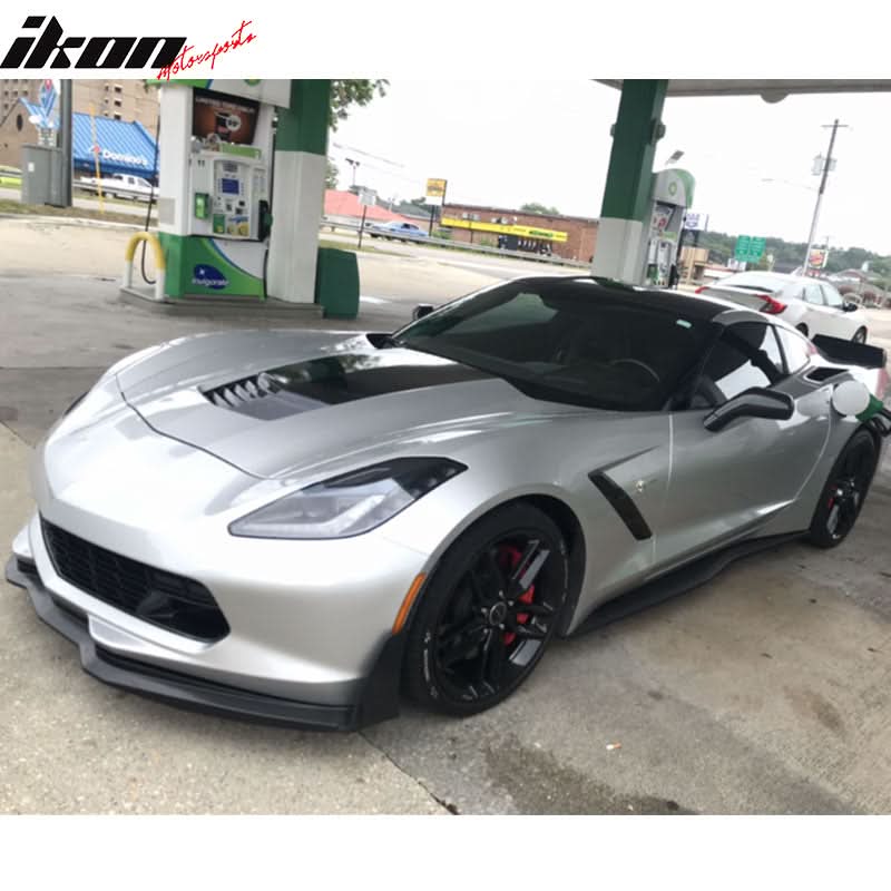 2014-2019 Chevy Corvette C7 Stingray Front Bumper Lip Splitter