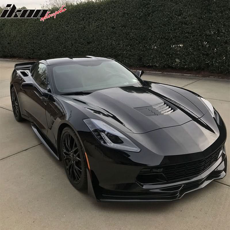 2014-2019 Chevy Corvette C7 Stingray Front Bumper Lip Splitter