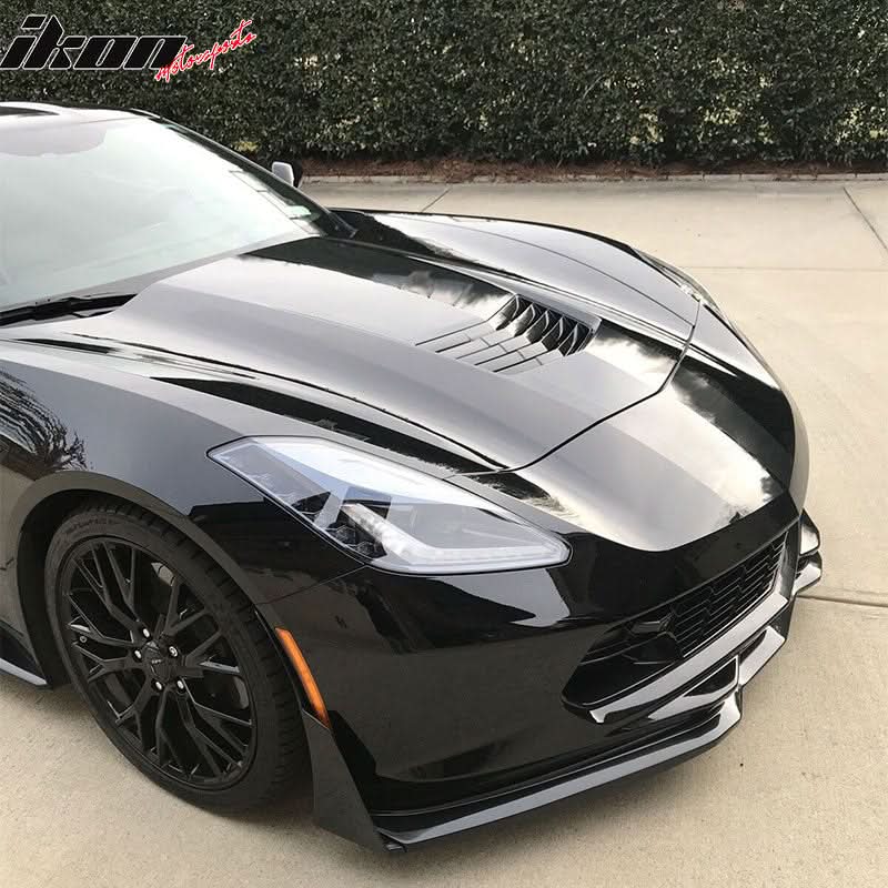 2014-2019 Chevy Corvette C7 Stingray Front Bumper Lip Splitter