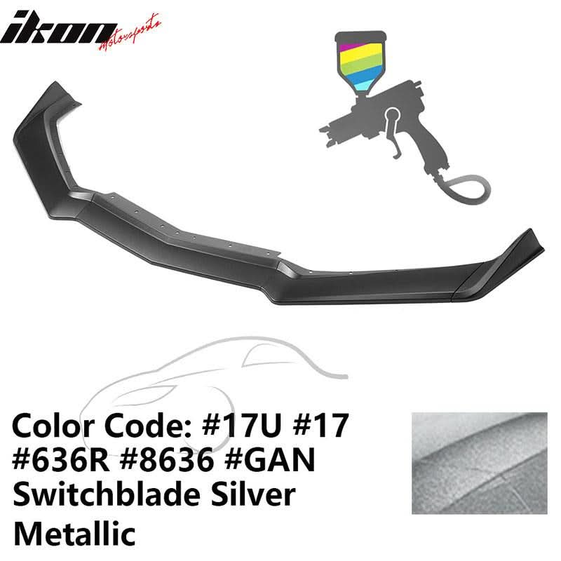 2020-2025 Chevy Corvette C8 5VM Style Front  Lip 5PCS ABS