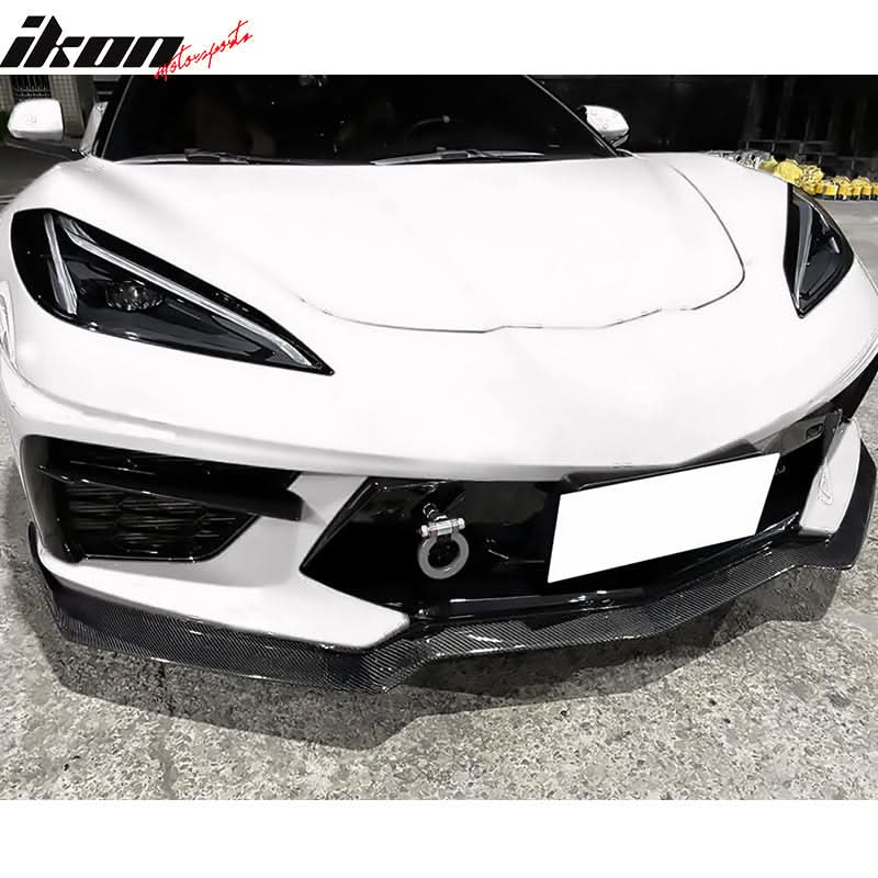 2020-2025 Chevrolet Corvette C8 Carbon Fiber Front Lip SplitterSpoiler