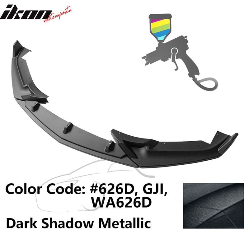 2020-2024 Cadillac CT5 Painted Front Bumper Lip Chin Spoiler 3PC PP