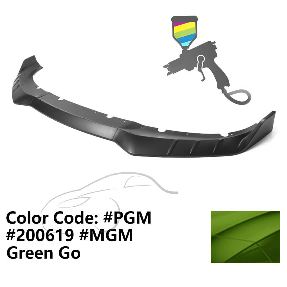 2015-2023 Dodge Charger IKON V3 Style Front Bumper Lip ABS