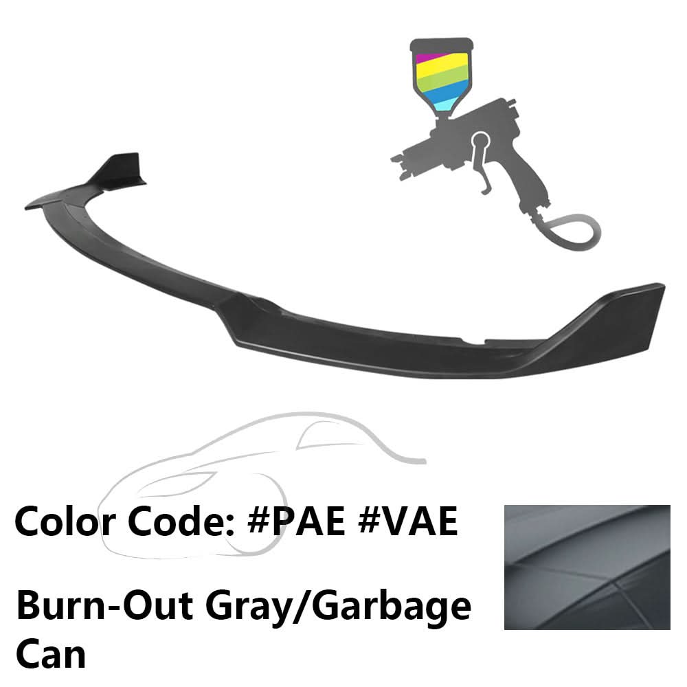 2015-2023 Dodge Charger SRT V1 Style  Front Bumper Lip 3PCS ABS