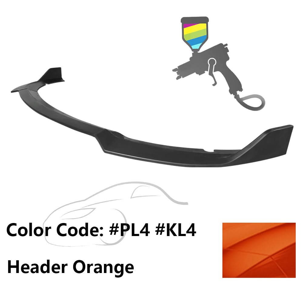 2015-2023 Dodge Charger SRT V1 Style  Front Bumper Lip 3PCS ABS