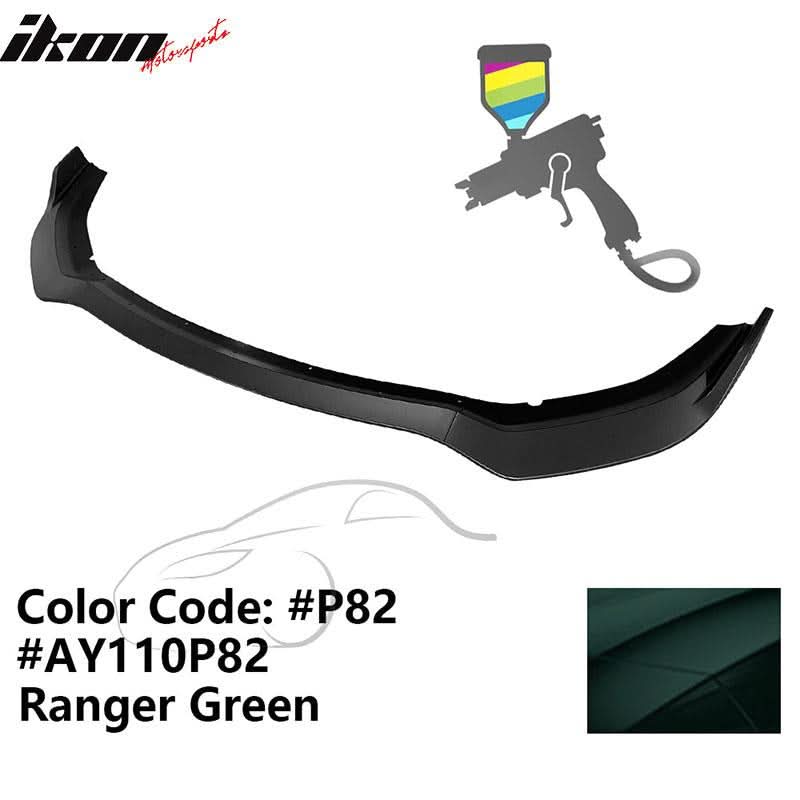 2020-2023 Dodge Charger Widebody IKON V1 Style Front Bumper Lip 3PCS