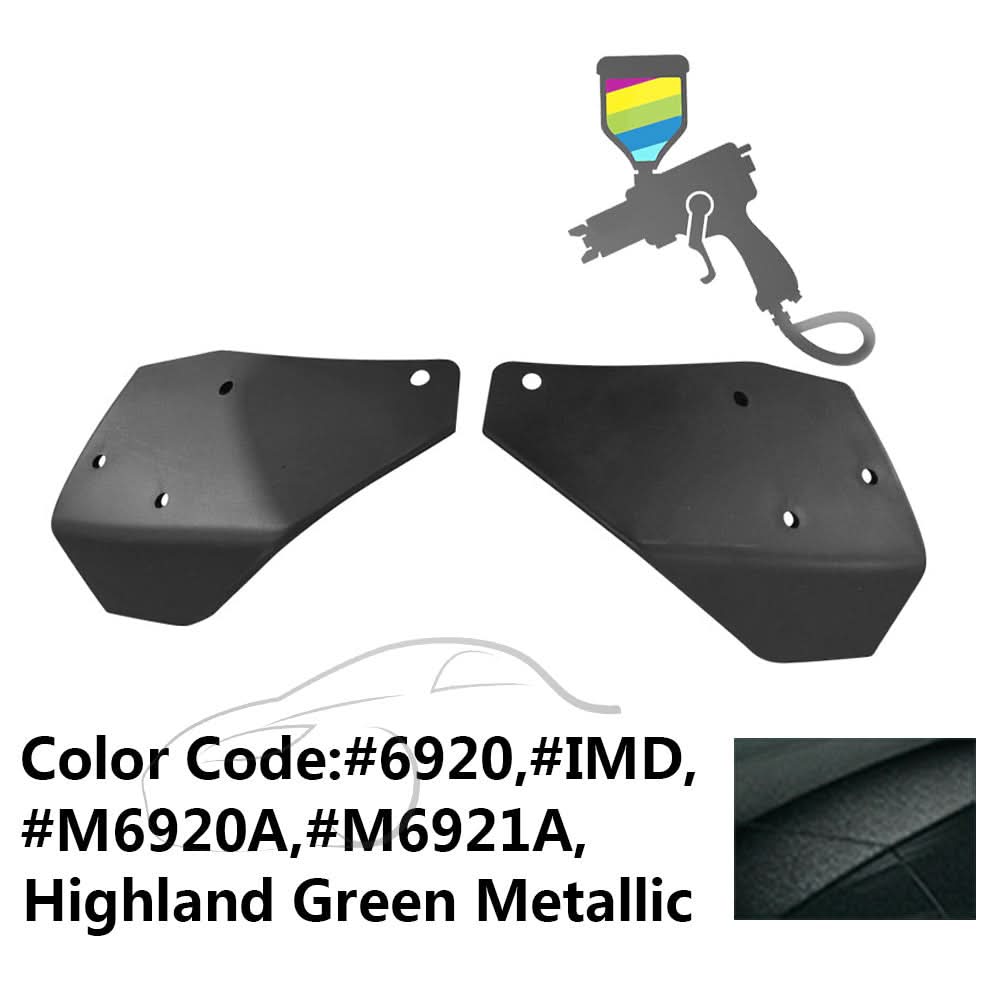 2015-2023 Ford Mustang GT Style Front Bumper Lip Spoiler Winglet PP