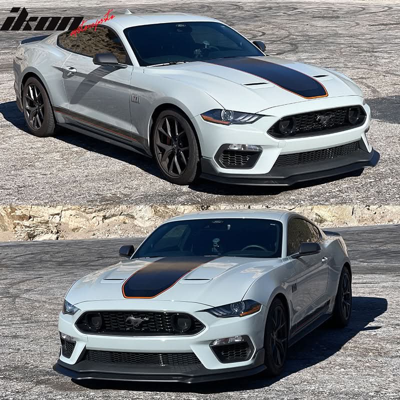 2021-2023 Ford Mustang Mach 1 Front Lip Handling Package Style