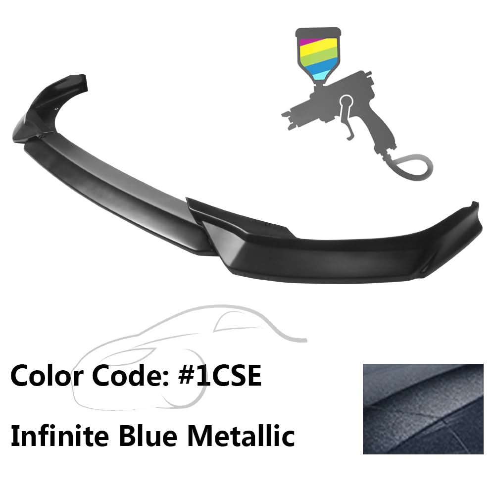 2021-2023 Ford Mustang Mach-E Front Bumper Lip Spoiler 3PC