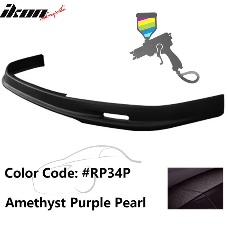 2001-2002 Honda Accord Coupe Mugen PU Front Bumper Lip Spoiler