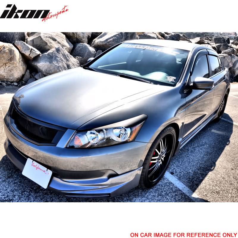 2008-2010 Honda Accord Mugen Style Front Bumper Lip Spoiler PU