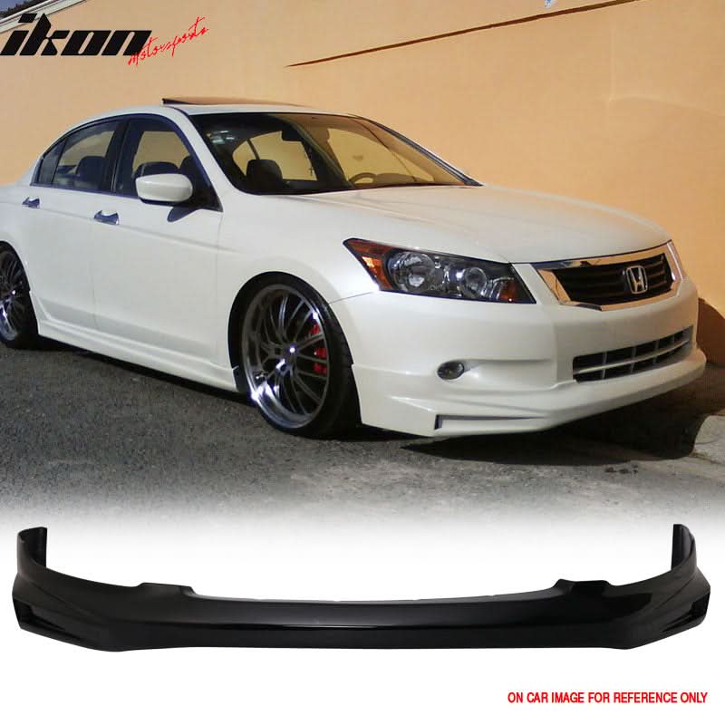 2008-2010 Honda Accord Mugen Style Front Bumper Lip Spoiler PU