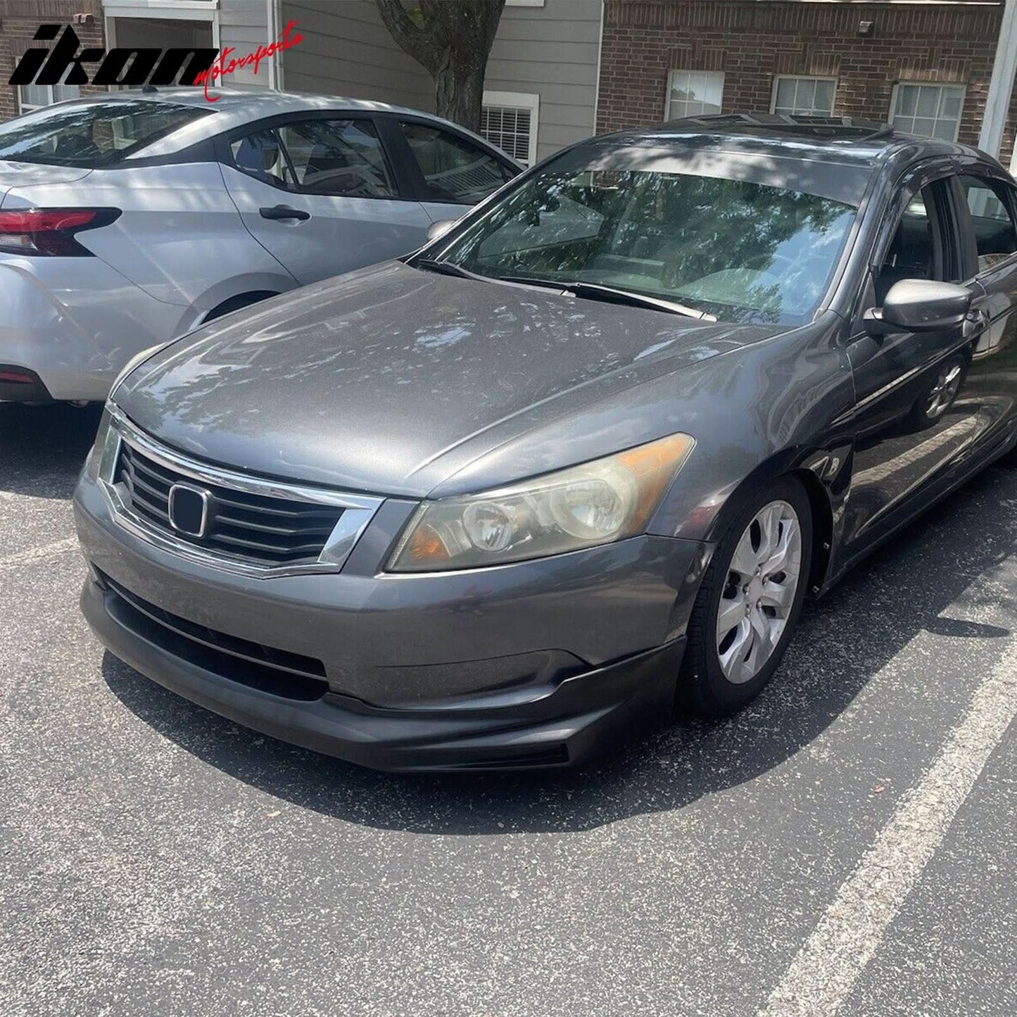 2008-2010 Honda Accord Mugen Style Front Bumper Lip Spoiler PU
