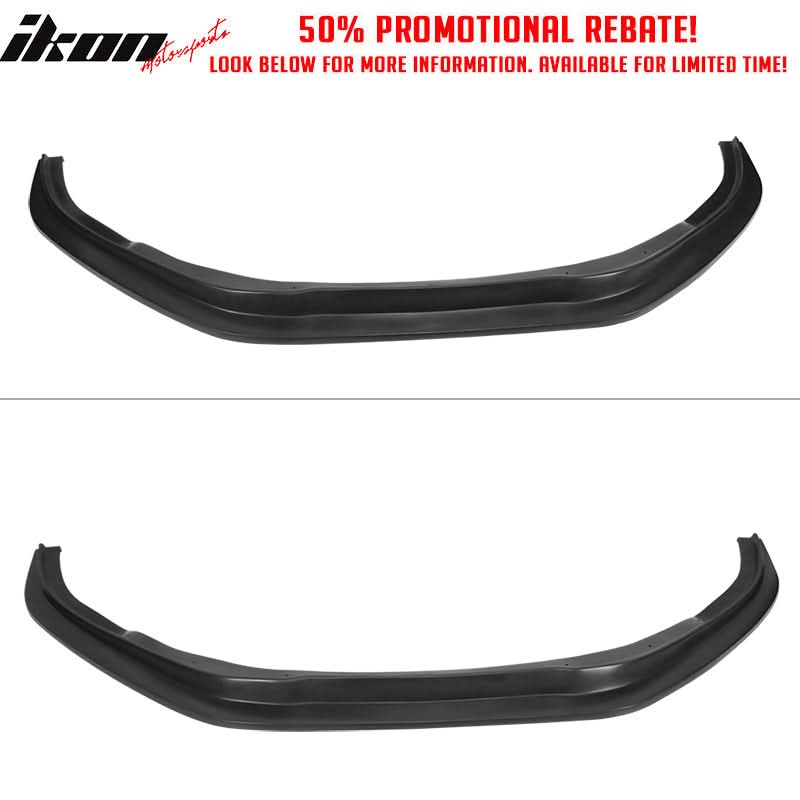 2008-2010 Honda Accord Sedan V6 Only MDA Style Front Bumper Lip PU